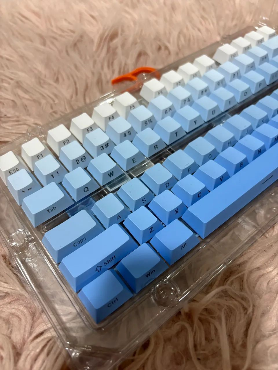 Keycap womier - azul degrade - Foto 4