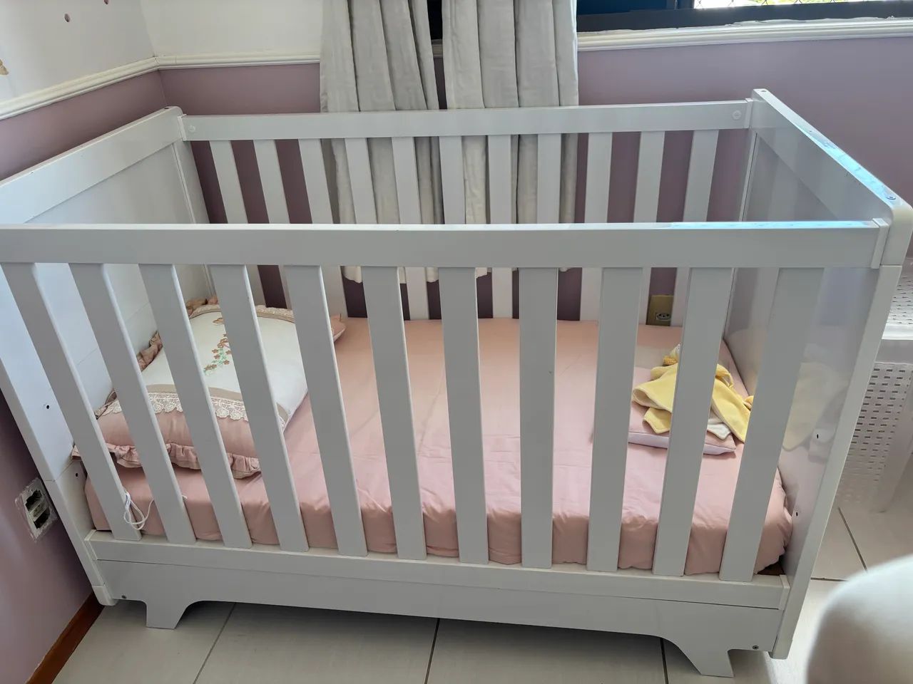 Poltrona Amamentação + Berço 