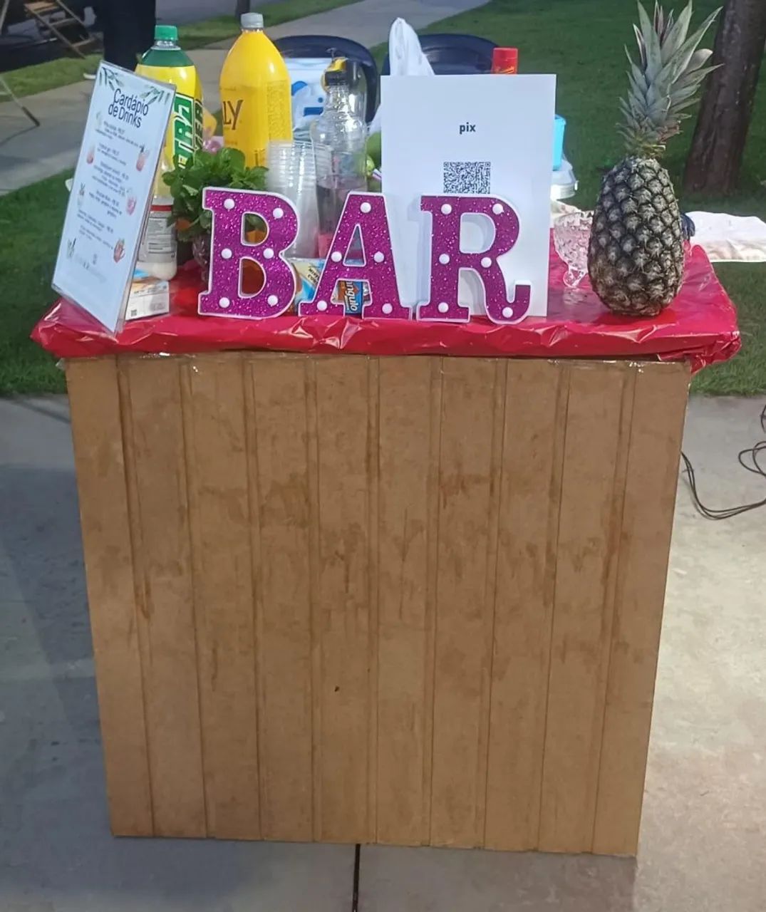 Balcão barman 