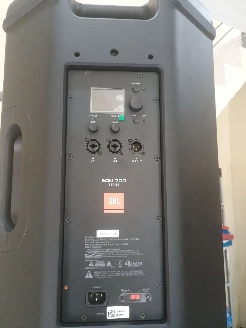 Caixa jbleon 715 com bluetooth  - Foto 3