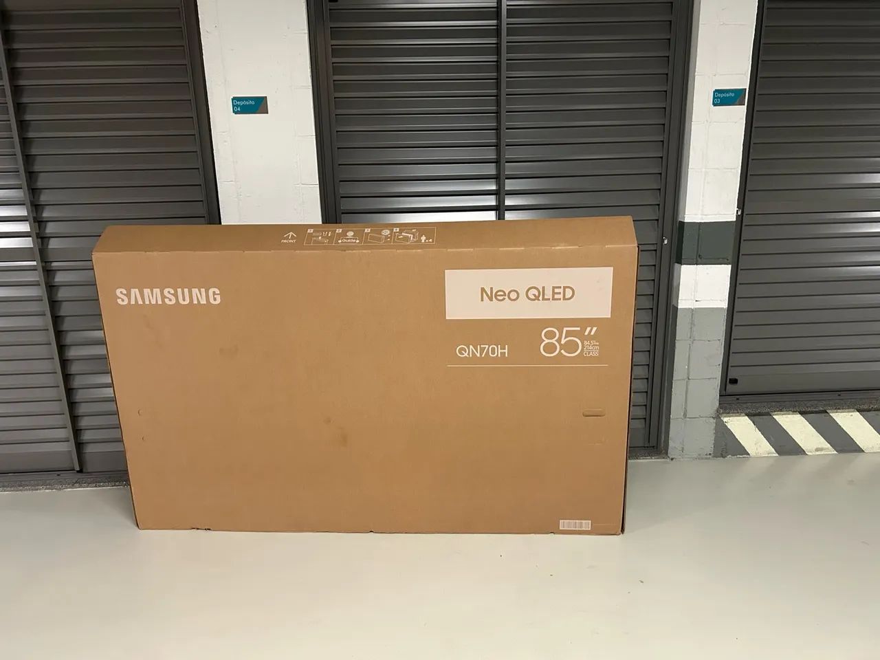 Caixa para TV 85 polegadas 