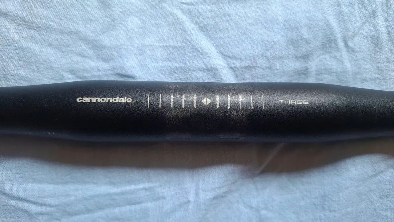 Guidão de alumínio cannondale 