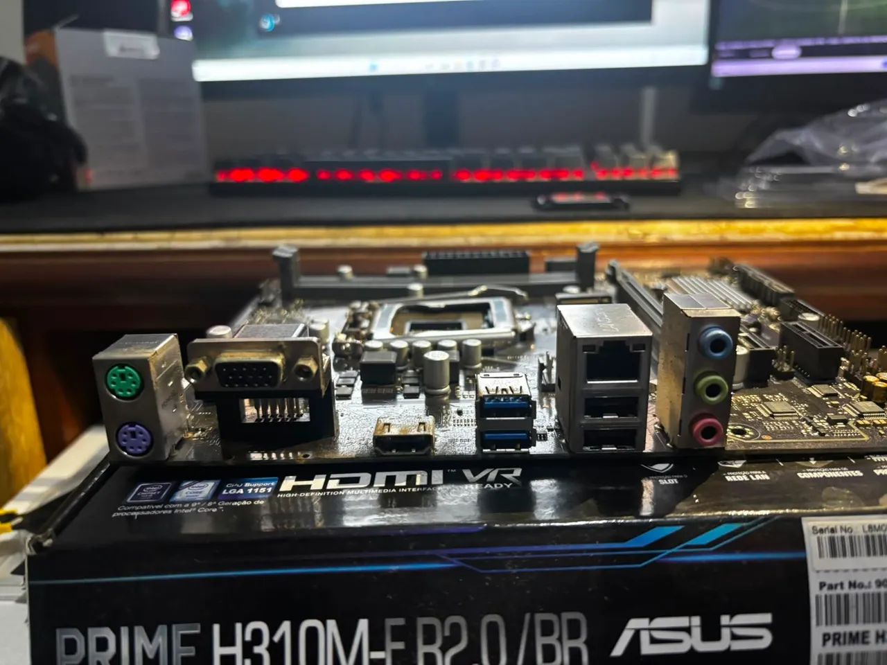 Processador Intel core i5 9600kf + placa mãe ASUS H310M - Foto 5