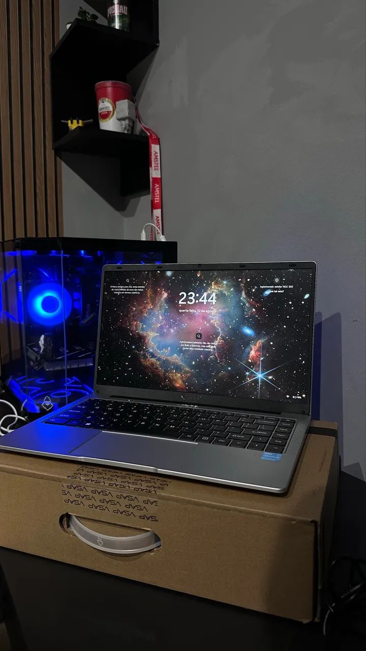 Notebook Intel Celeron 8gb Ram 256 Gb Ssd Laptop 14in Prateado - Foto 4