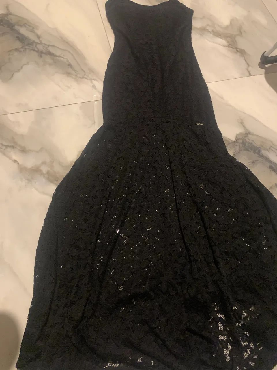 Vestido Sereia Renda Longo - Foto 2