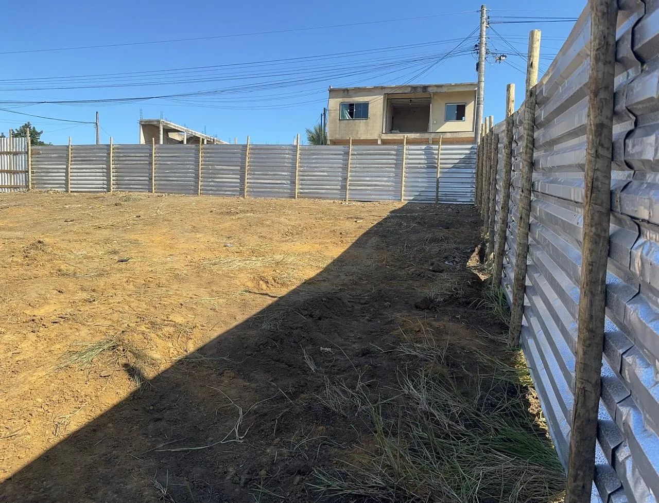 2 terrenos prontos pra construir 