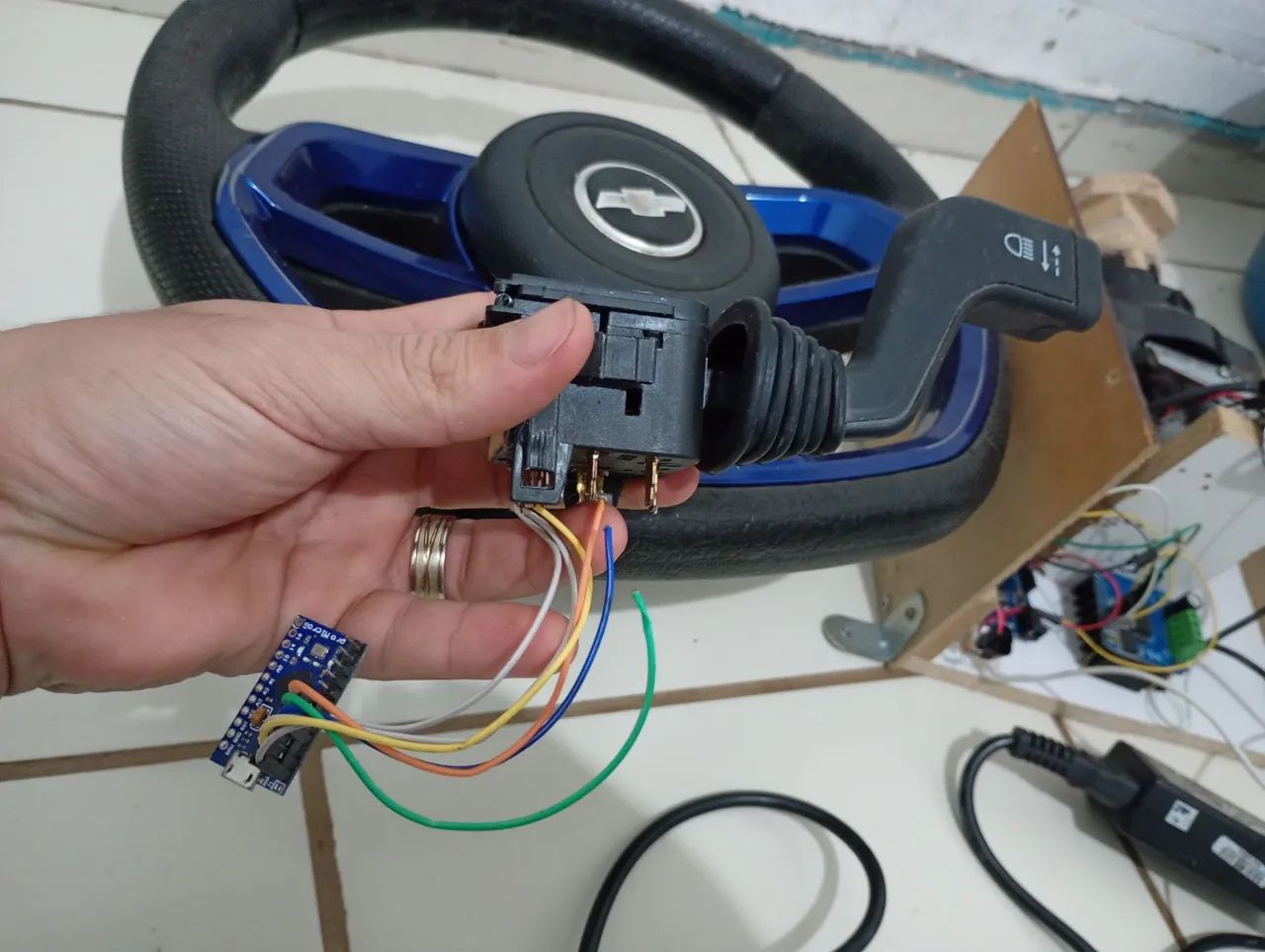 Kit volante caseiro com chave de seta - Foto 3