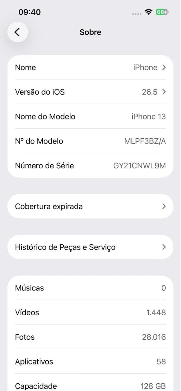 IPhone 13 128gb preto, todo original com NF - Foto 4