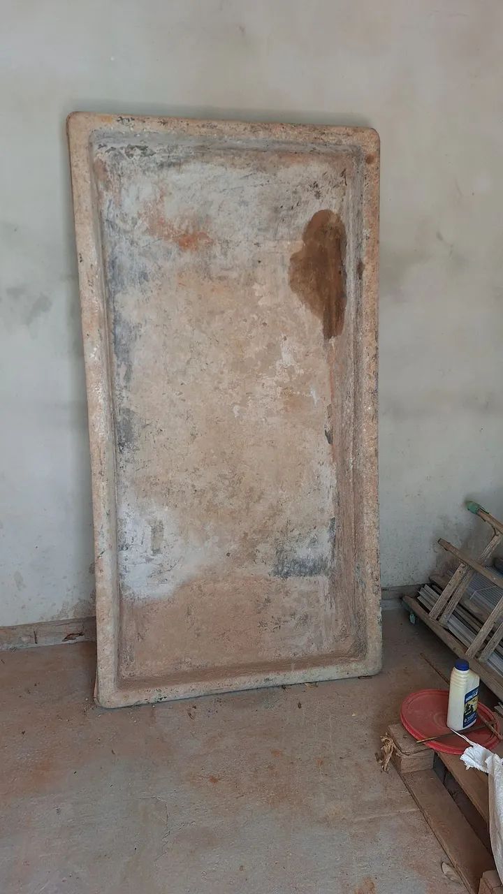 Masseira caixa para construção 500 litros reforçada 