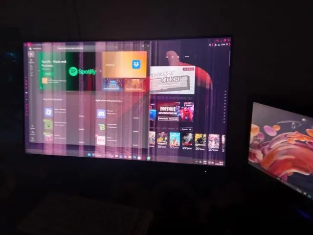 Monitor AOC 165 HZ ( COM DEFEITO )
