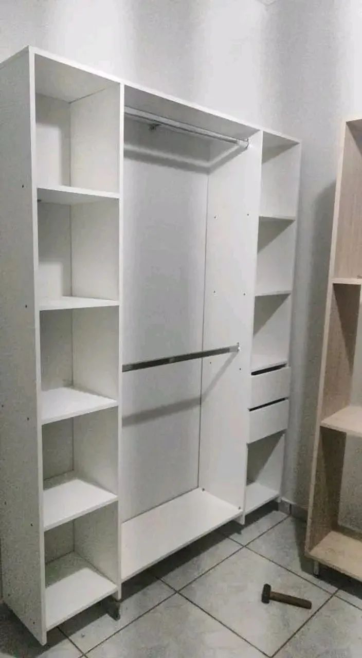 CLOSET CM 2 GAVETAS MDF NOVO 