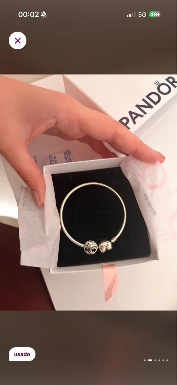 PULSEIRA PANDORA COM BERLOQUE - Foto 3