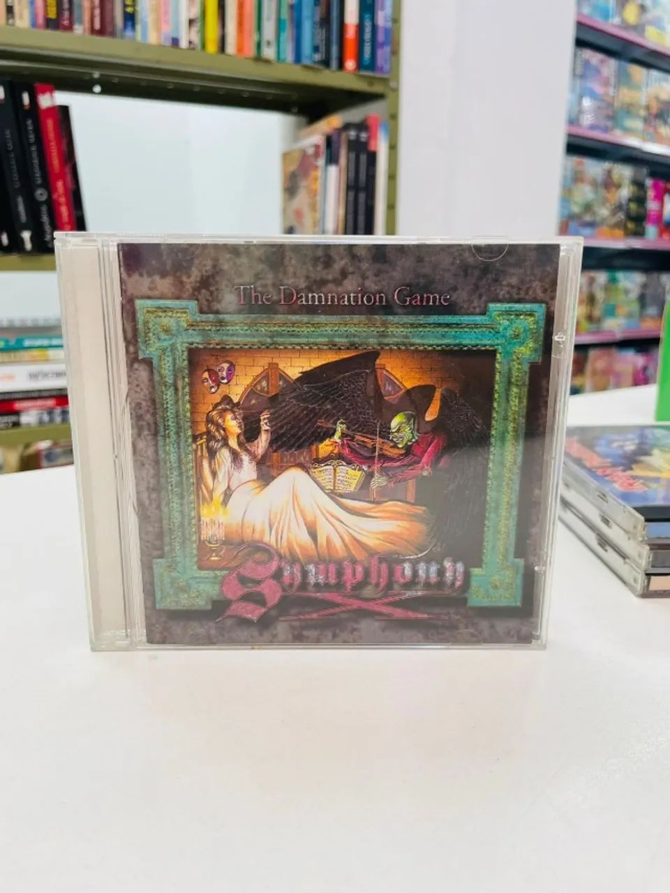 CD - SYMPHONY X - THE DAMNATION GAME - OBRA PRIMA 