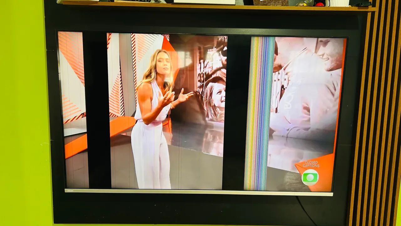 TV Philips 58 -com Defeito na Tela - R$ 300 - Foto 2