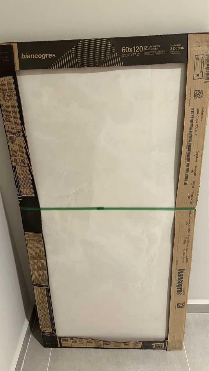 Porcelanato Biancogres Onix Classico Lux 60x120 Retificado - Foto 3