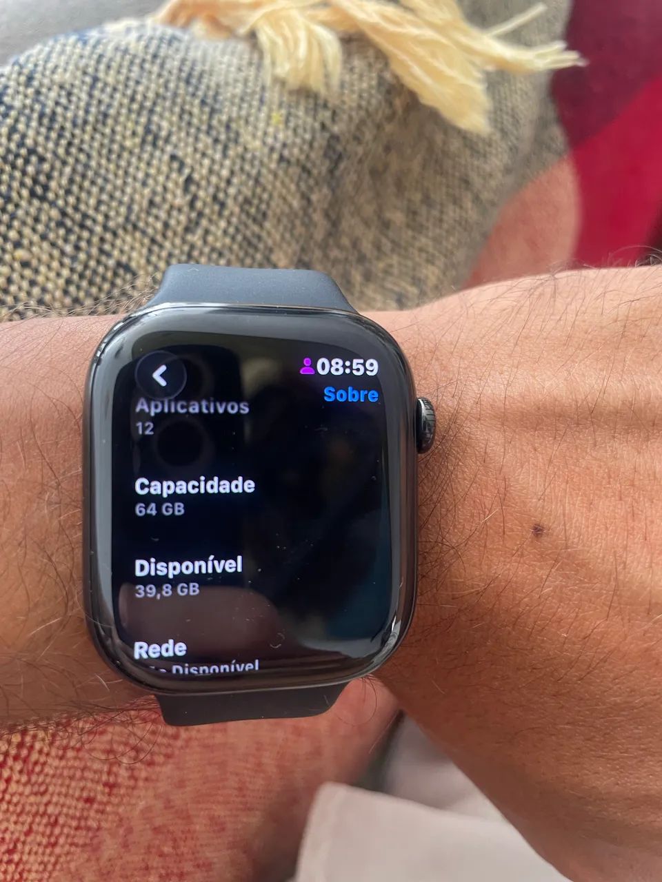 Apple Watch s10 46mm gps+celular 64g - Foto 3