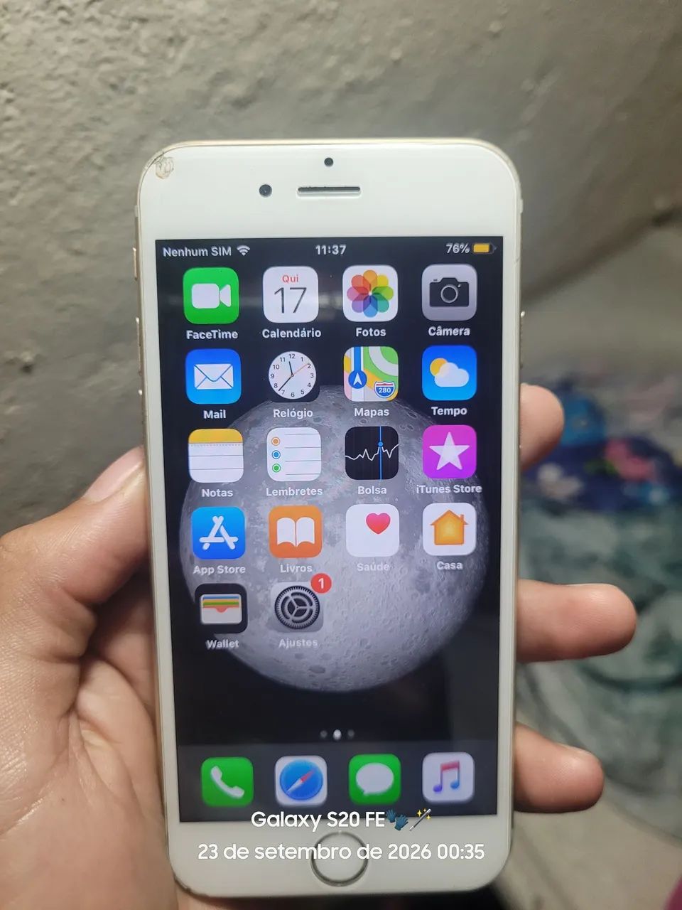 Vendo iphone 6 semi novo ou faço troca - Foto 3