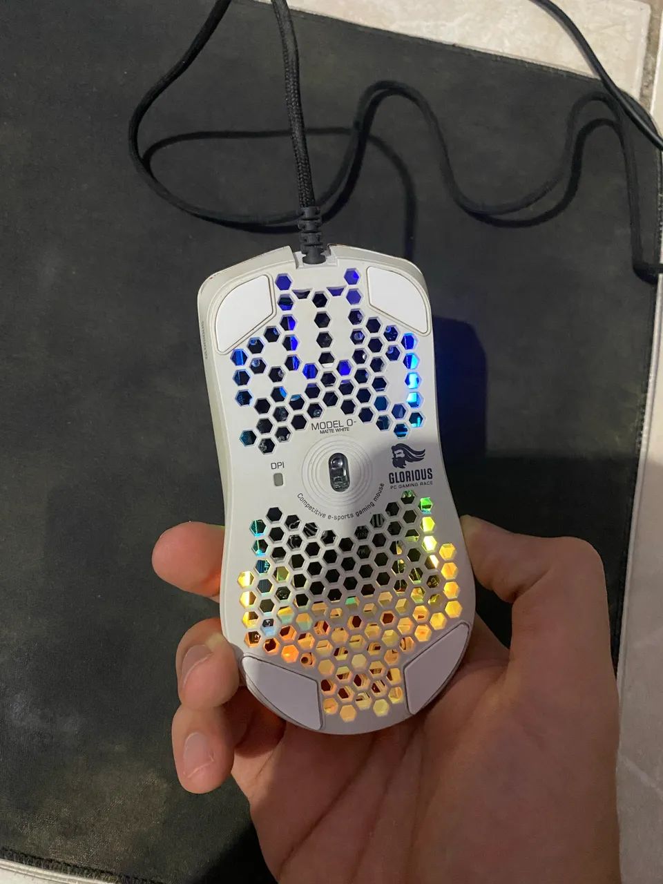 Mouse Gamer MODEL O- / RARIDADE! - Foto 3