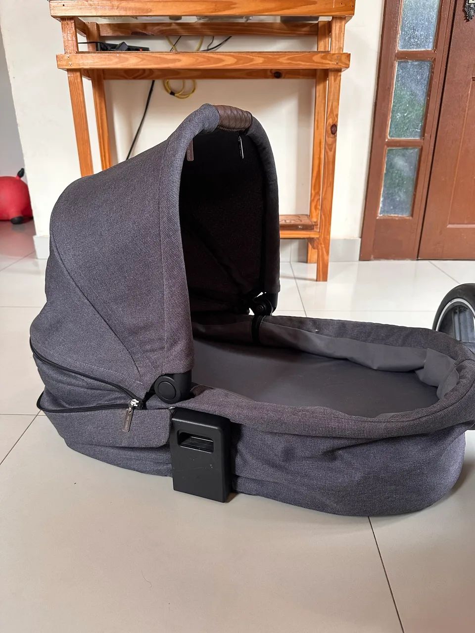 CARRINHO DE BEBÊ COMPLETO LUXO  - ÓTIMA OPORTUNIDADE!   ?  - Foto 2