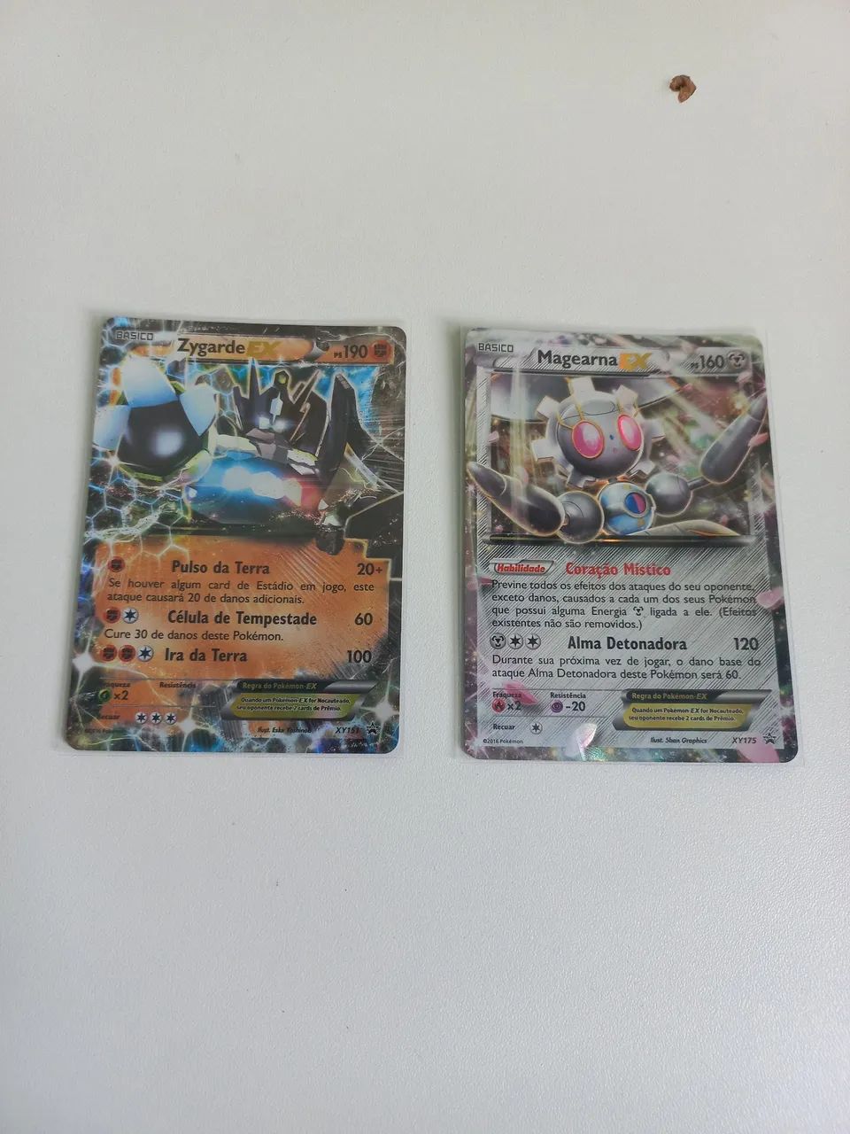 Cartas pokemon magearna e zygarde