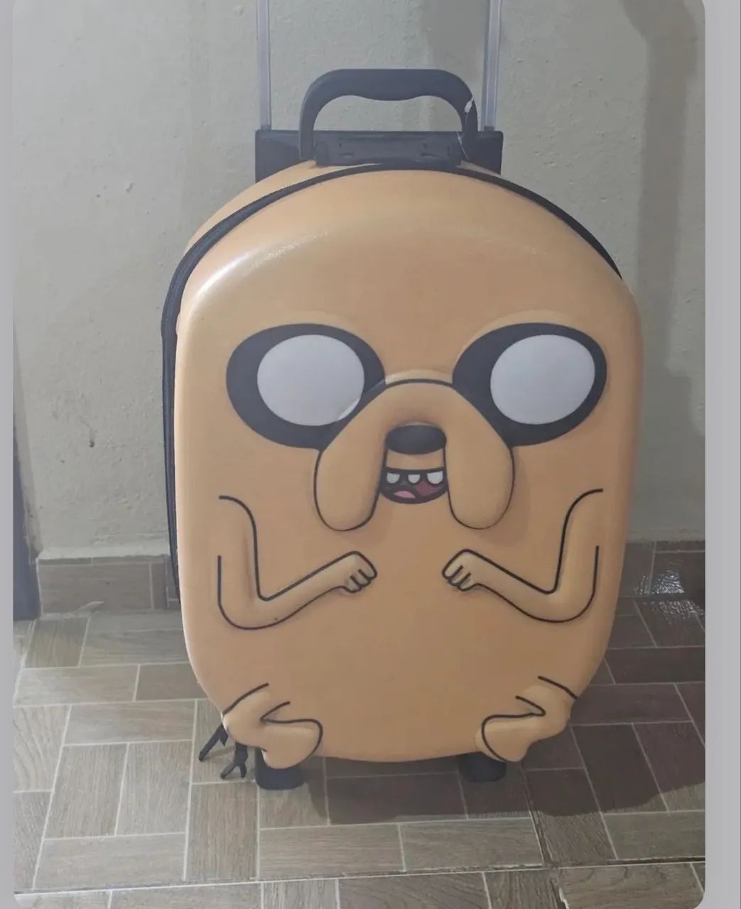 Mochila com rodinhas jake hora de aventura  - Foto 2