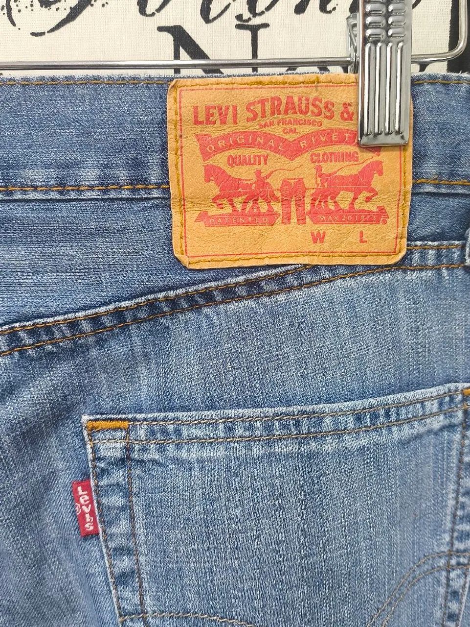 Calça Jeans Levi's 505 Tam 40 Cód 4563 Usado/Original  - Foto 3