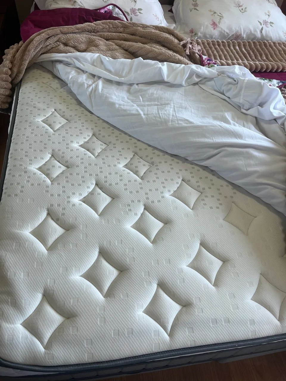 Colchão queen D33 molas ensacadas premium sleep BF Colchoes  - Foto 2