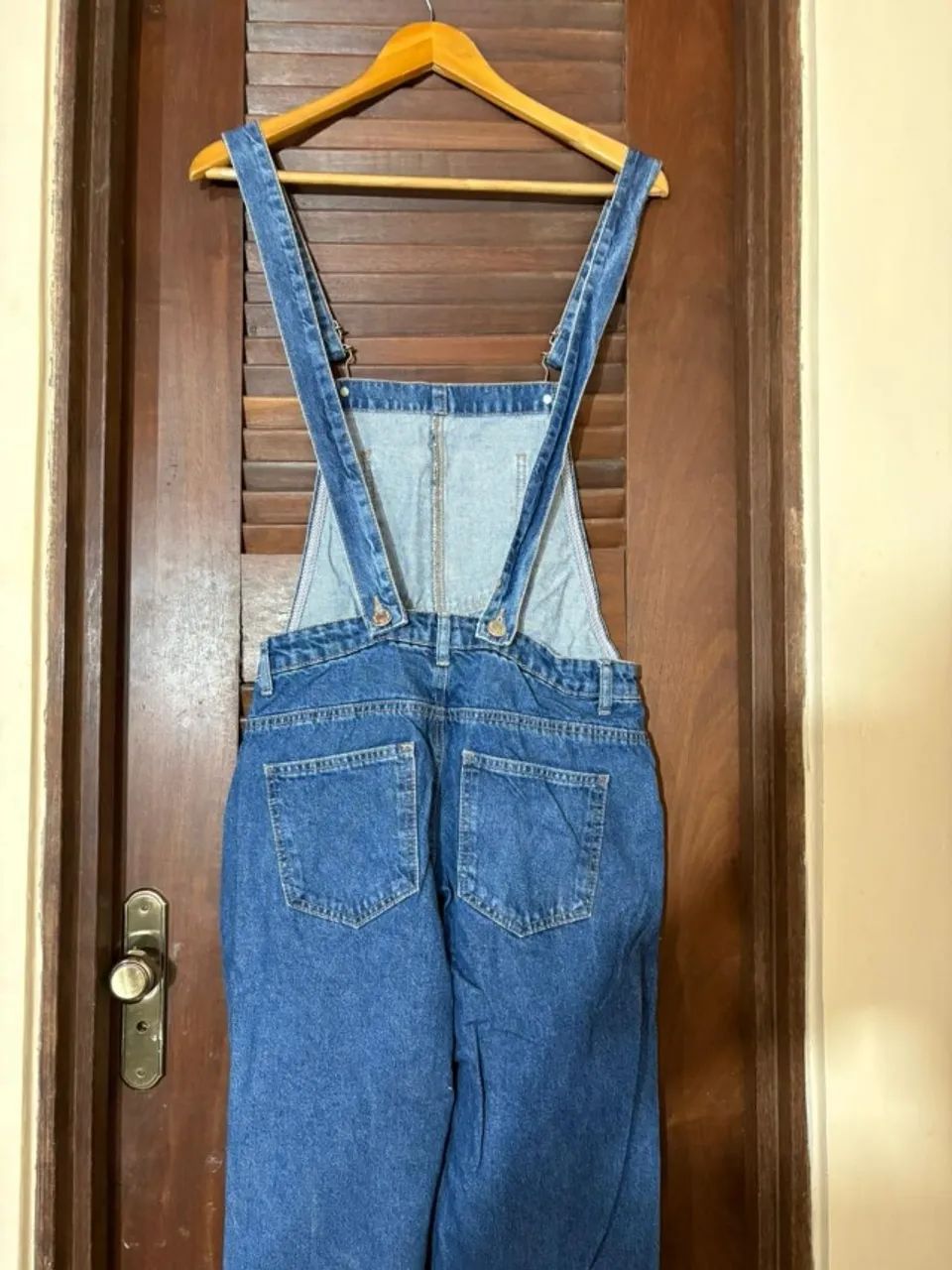 macacão/jardineira jeans - Foto 3