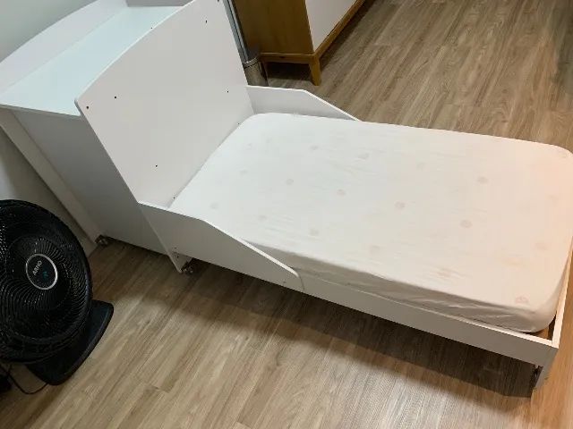 Berço/ cama com cômoda embutida - Foto 3