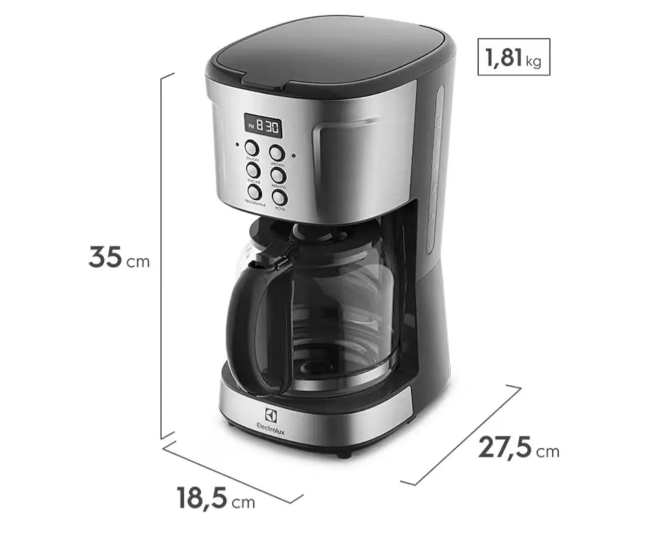 Cafeteira Electrolux PROGRAMÁVEL  - Foto 2