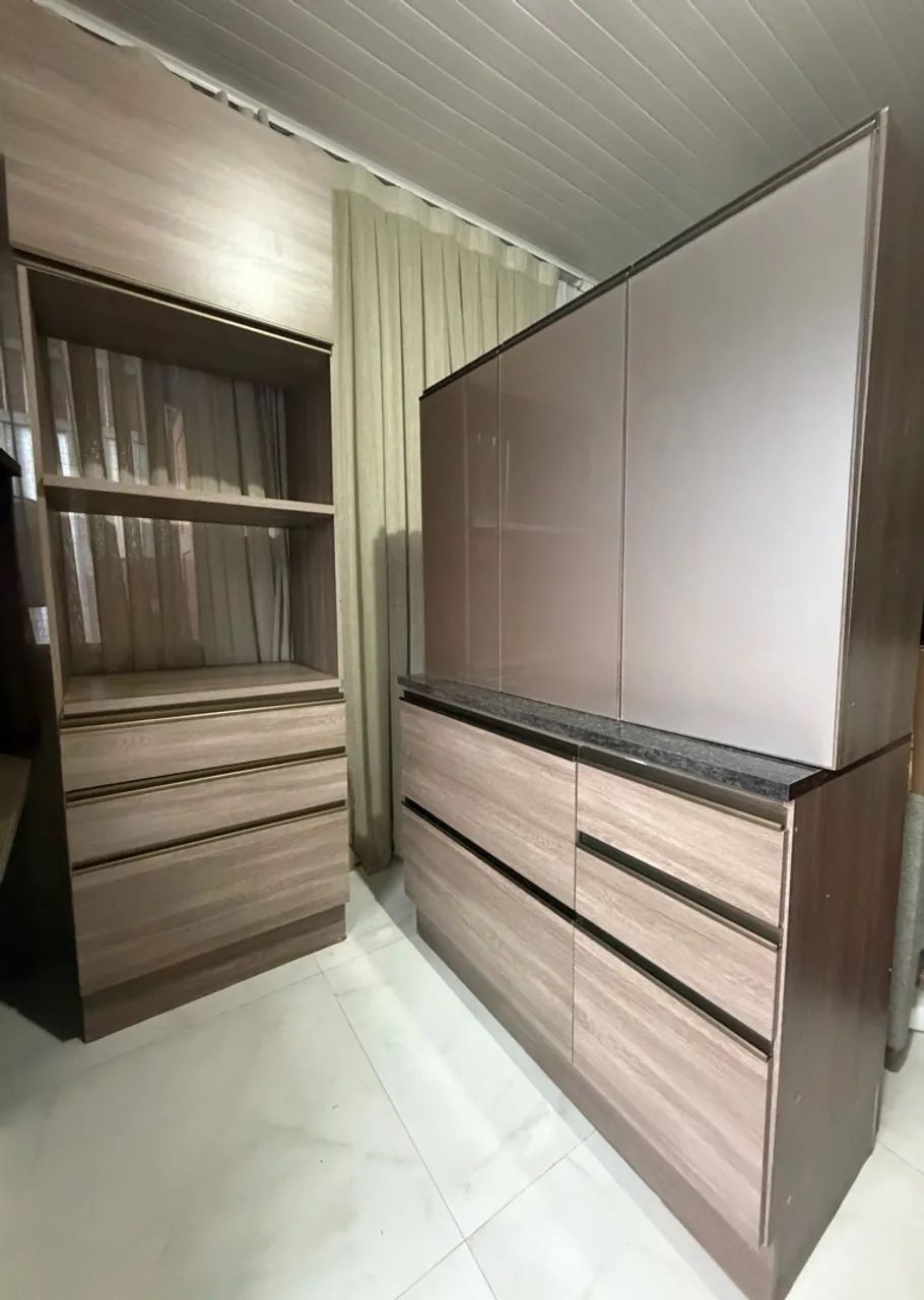 Armário kappesberg  3 peças com vidro  - Foto 3