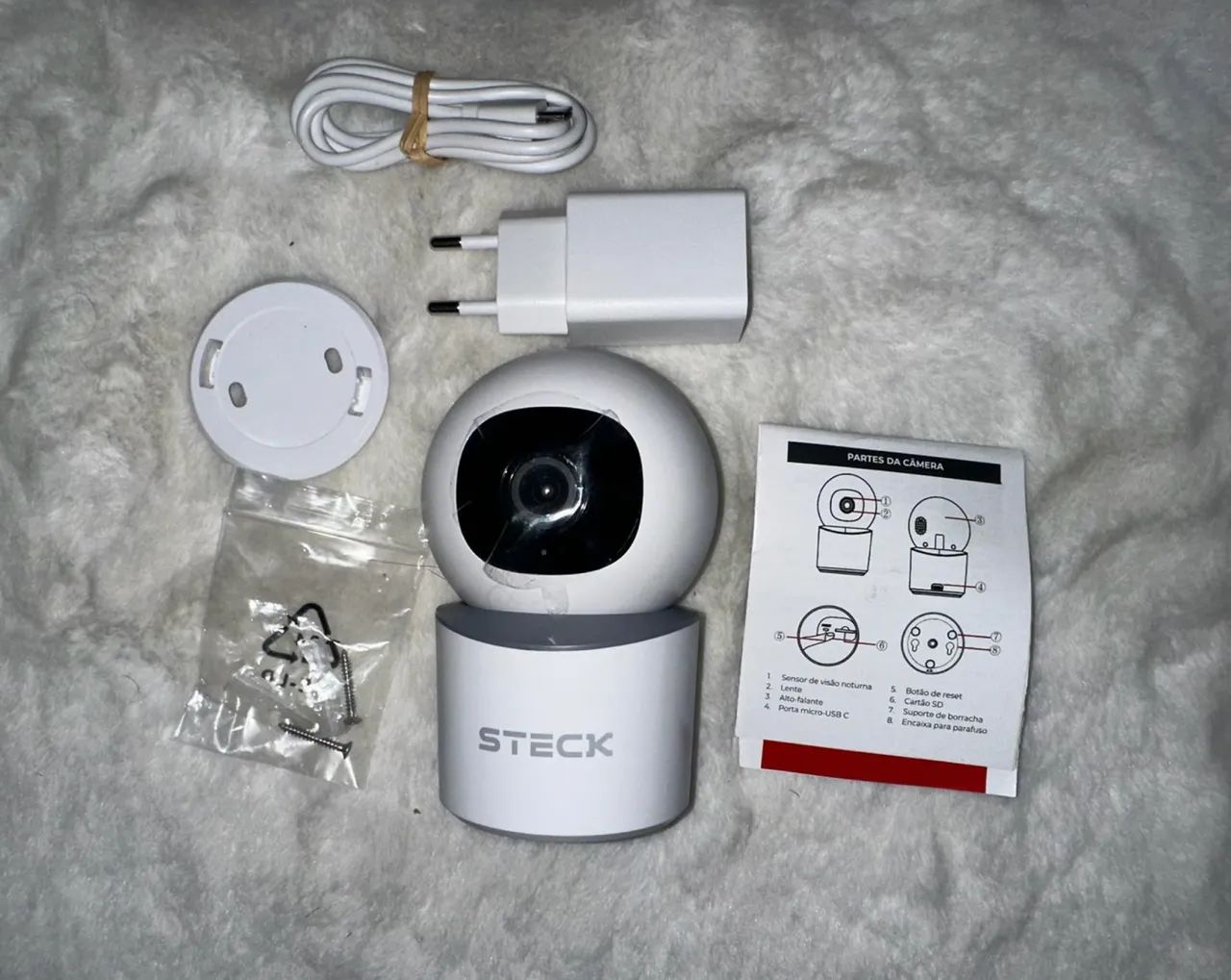 Câmera Interna Steck 360° - Foto 2