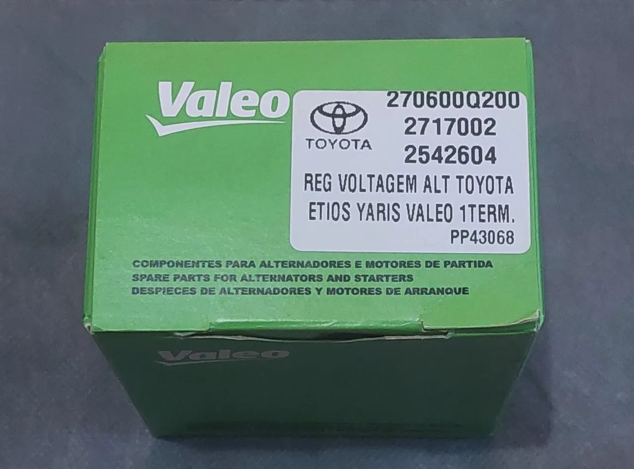 Regulador de Voltagem do Etios/Yaris 1 pino