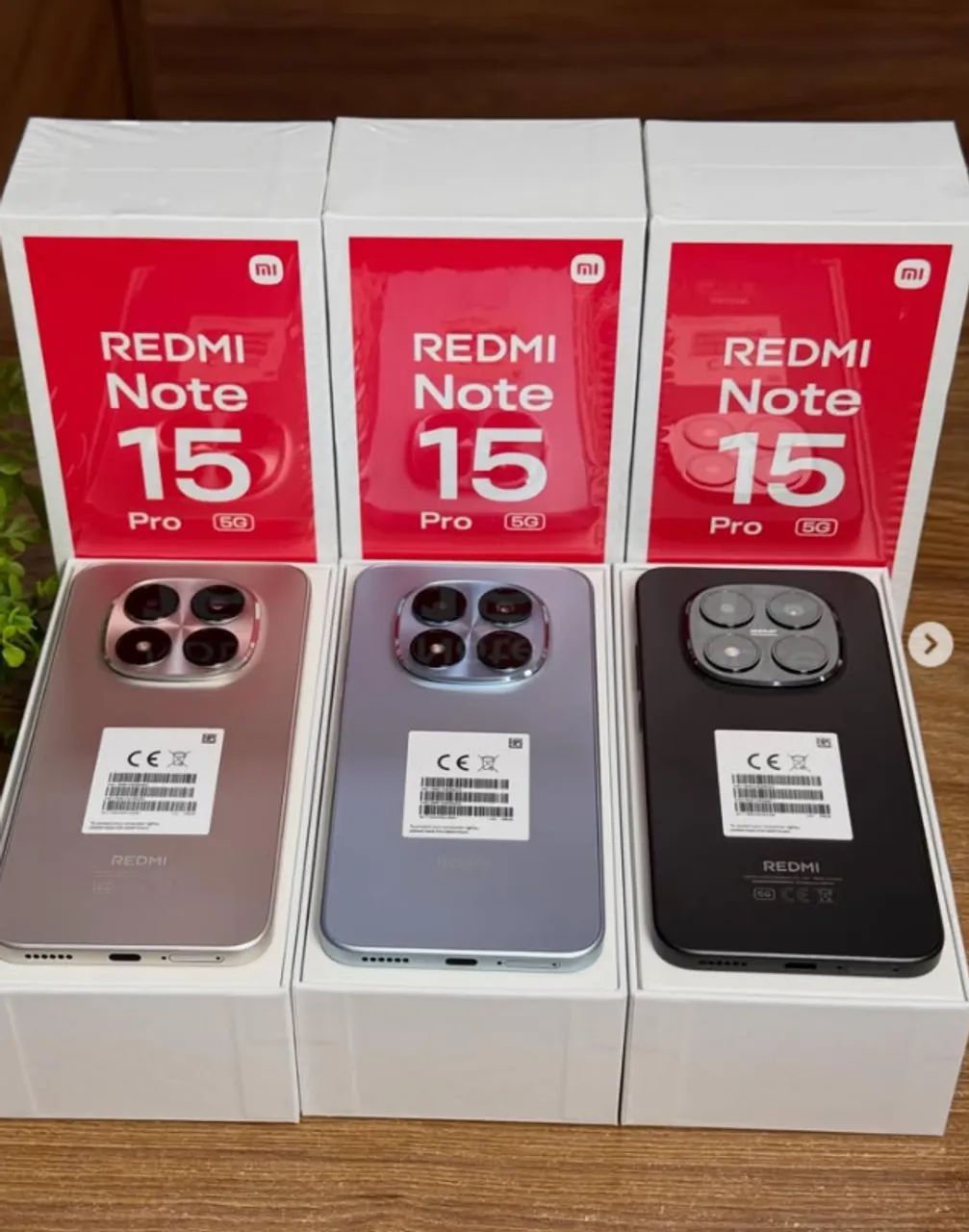 Xiaomi Redmi Note 15 PRO 5G 8/256GB - BRINDE Fone bluetooth Xiaomi