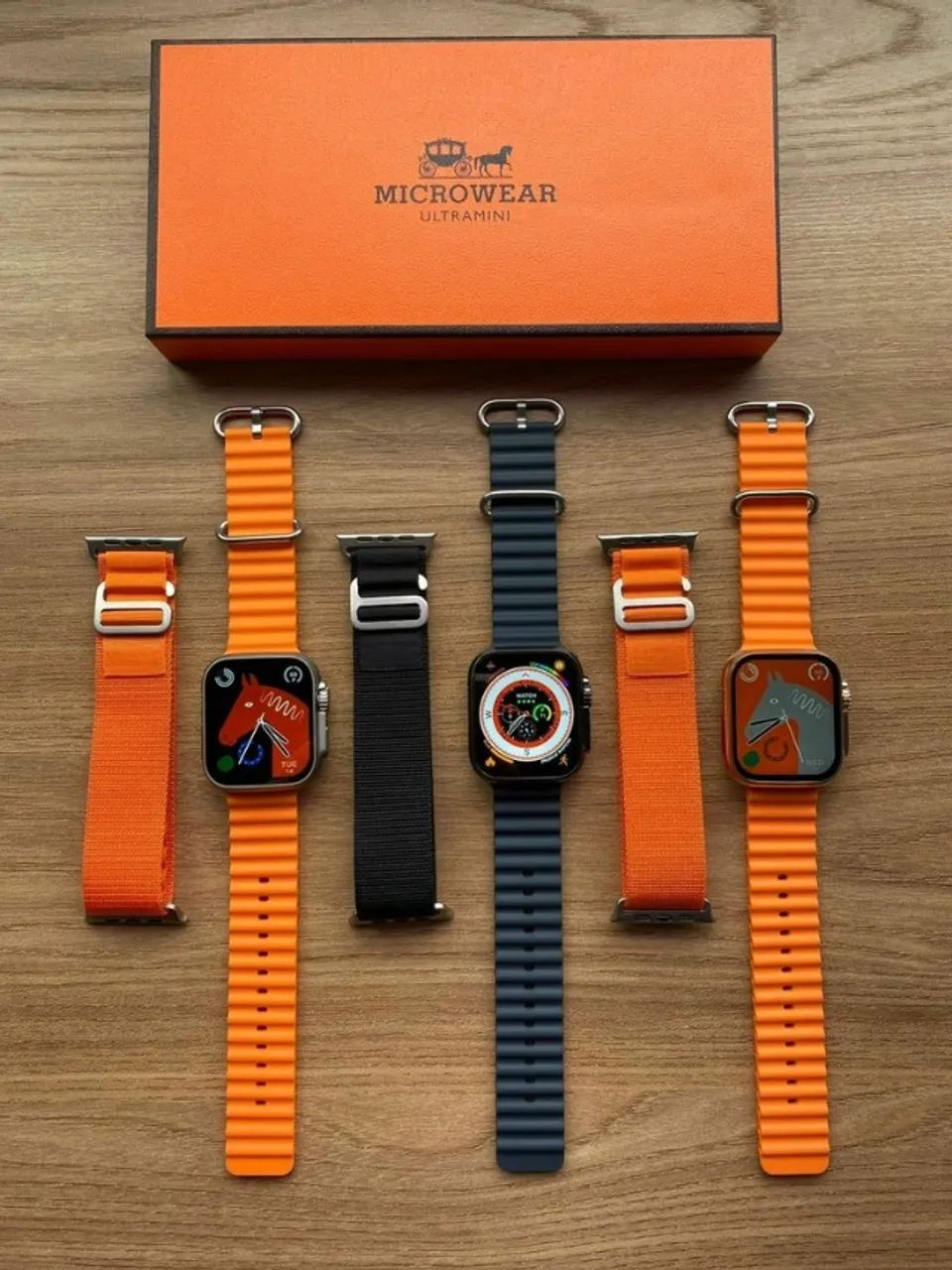 Smartwatch Microwear W69 Ultra Mini 2026 GPS Saúde Fitness Compacto Lacrado - Foto 4