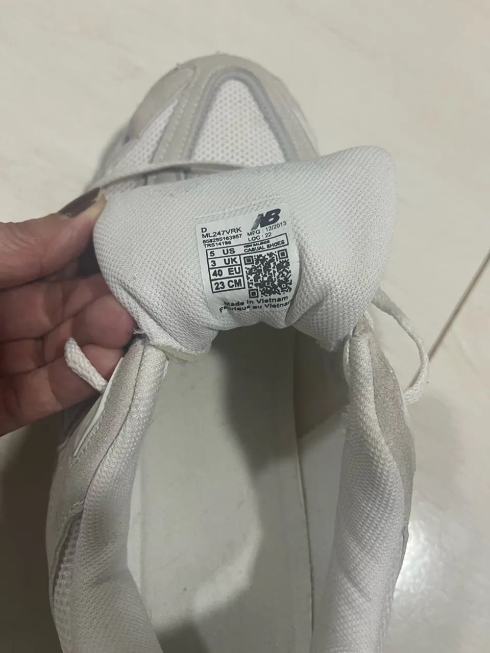 Tênis New balance branco - Foto 3
