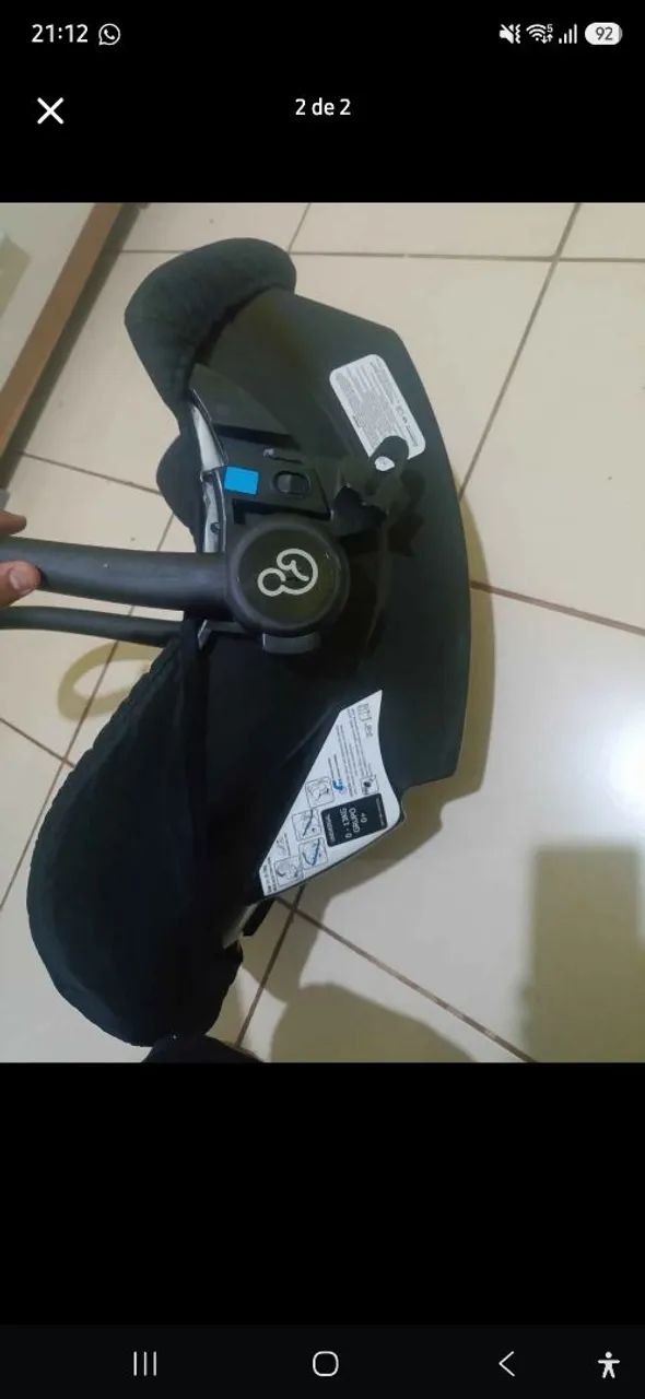 Vendo bebê conforto ótimo estado 