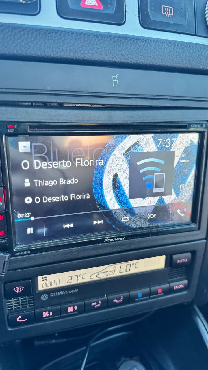Multimídia Pioneer 2Din CarPlay AVH-5280TV - Foto 5