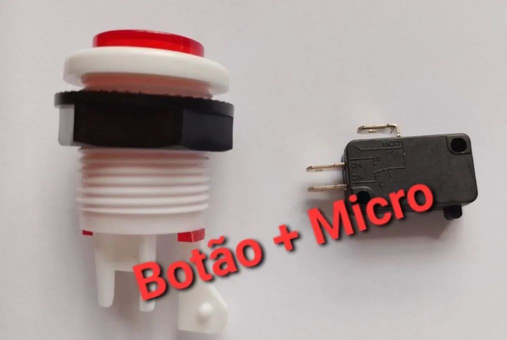 Fliperama,  micro com botão novo - Foto 4