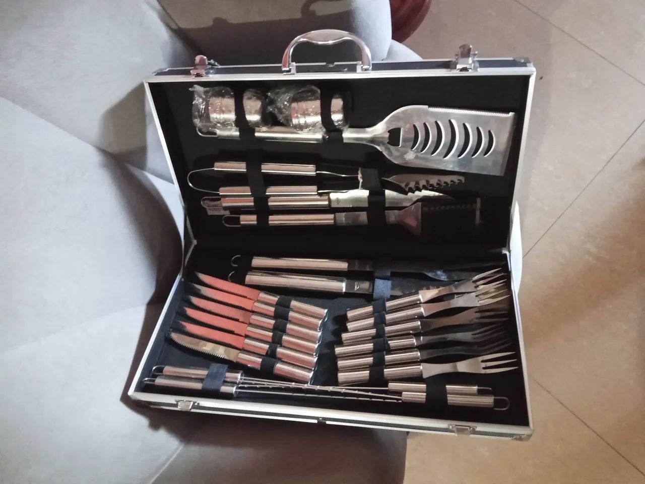 Kit de churrasco professional completo - Foto 4