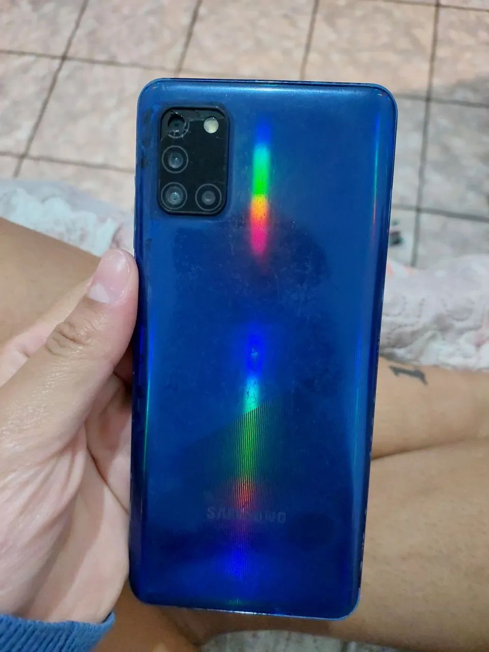  A31 128GB Azul - Funcionando Perfeitamente - Foto 3