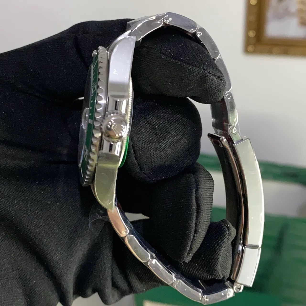 Relógio automático super c submariner rolex 3235 completo  - Foto 3