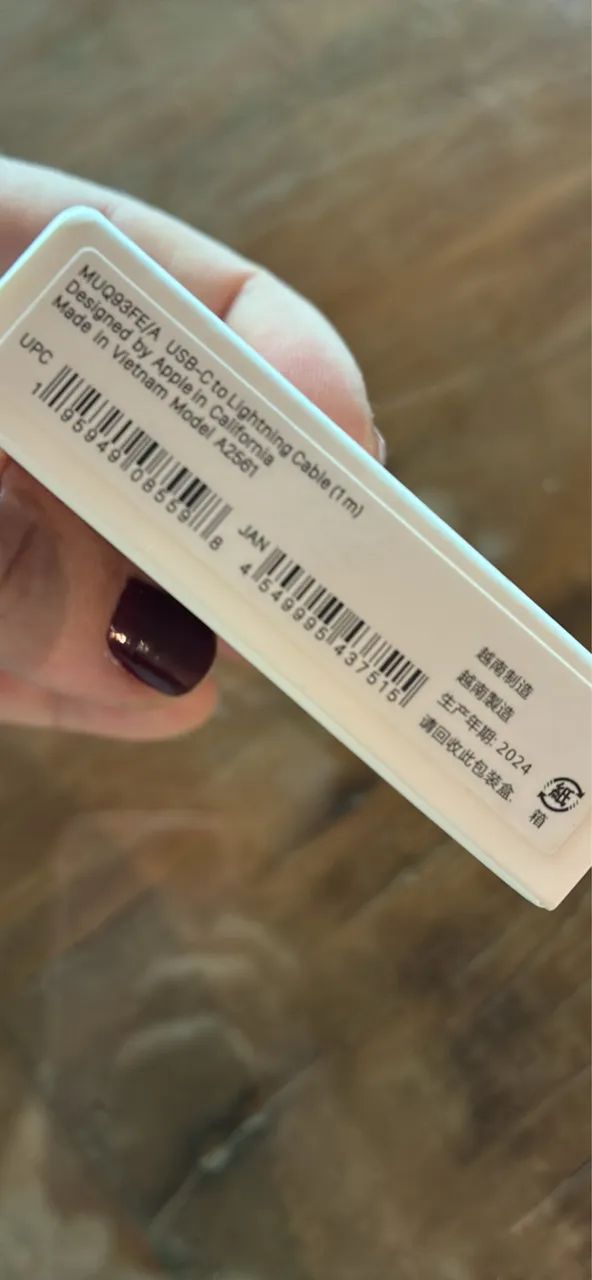 Carregador USB-C IPhone original  - Foto 3
