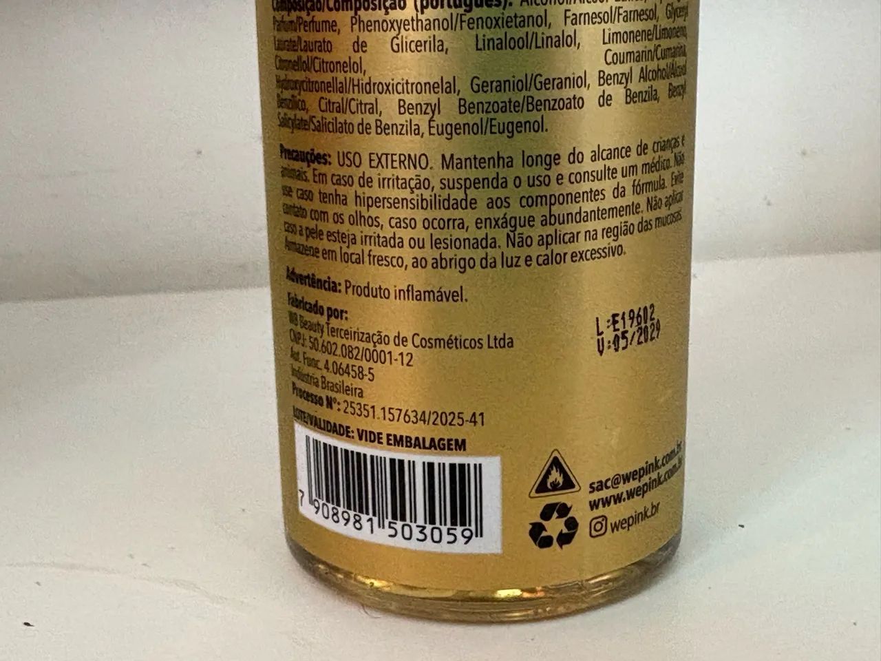 Body splash wepink pouco usado  - Foto 4