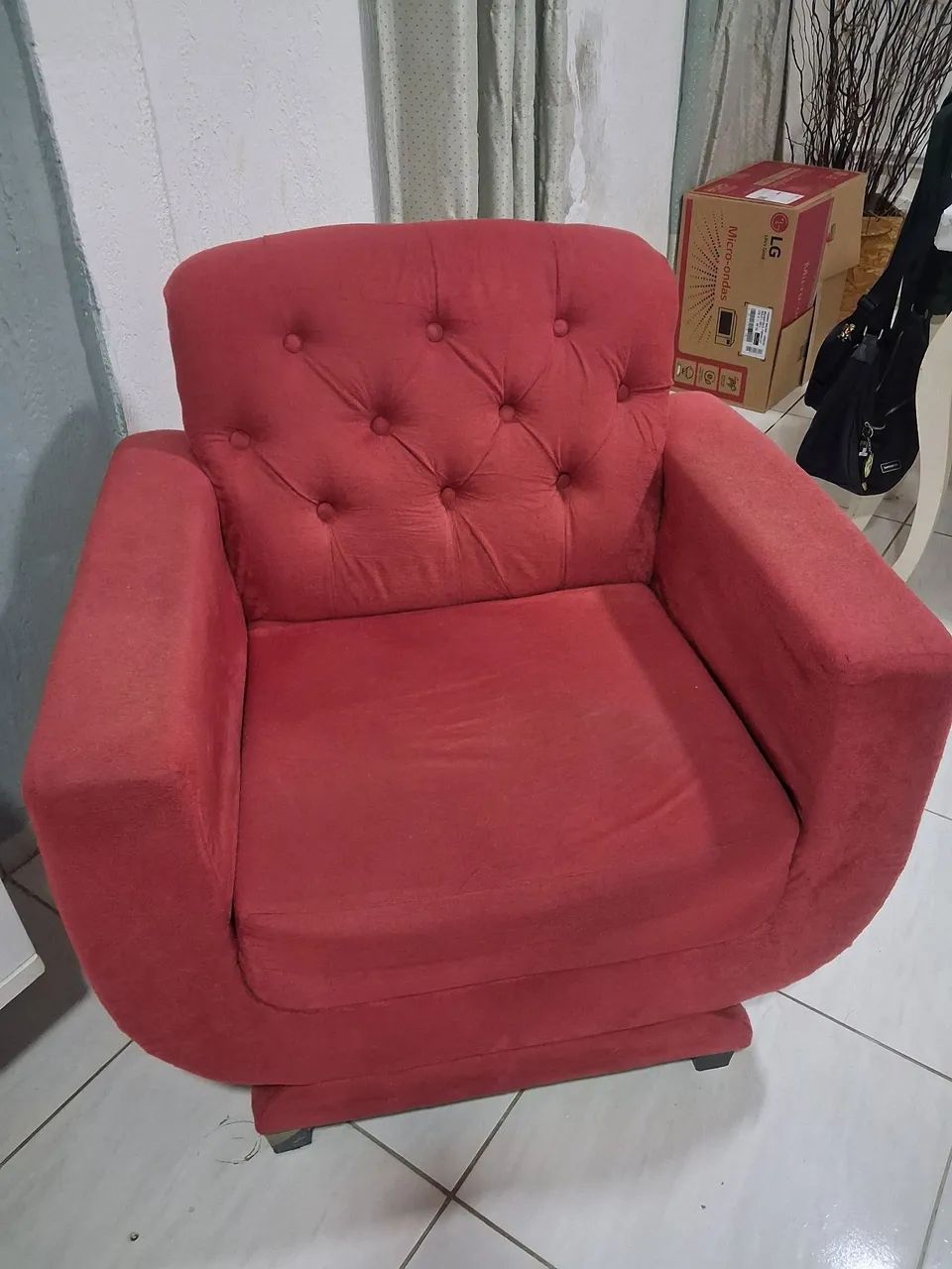 Poltrona vermelha  - Foto 3