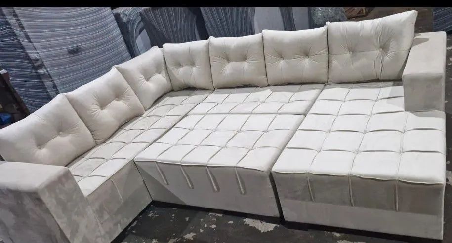 7-Seat Chaise Sofas Available for Immediate Delivery422081988144015361