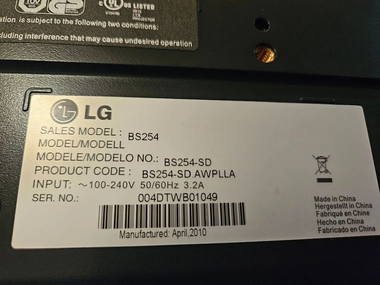 Projetor Multimidia - LG - Foto 3