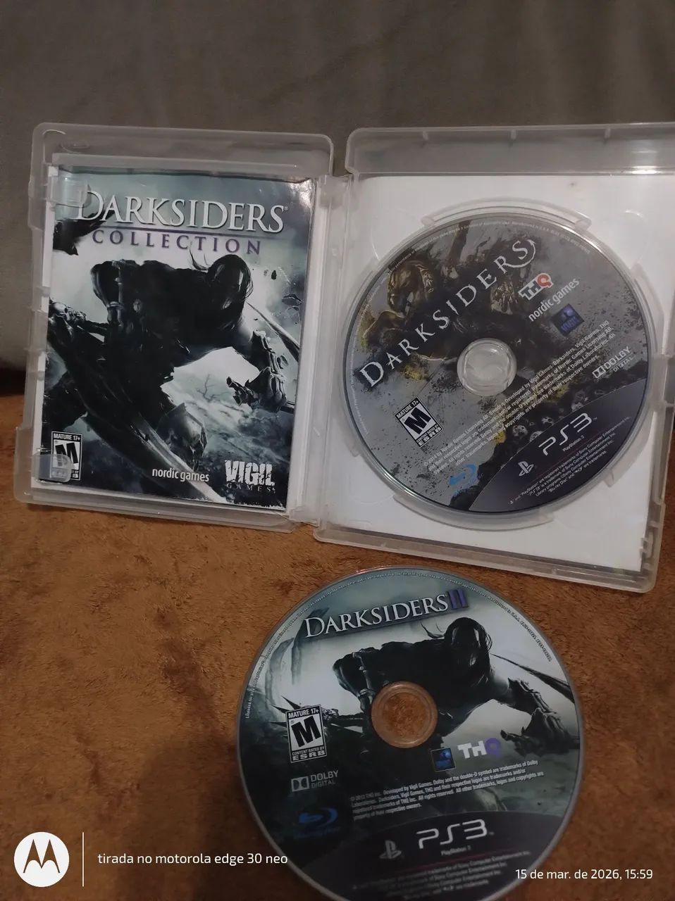 Darksiders collection original funcionando perfeitamente  - Foto 2