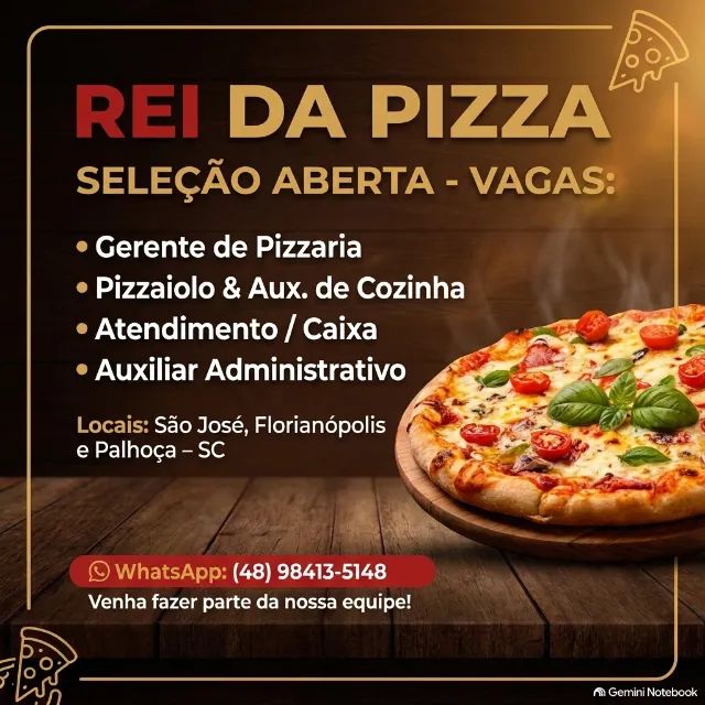 VAGA DE EMPREGO