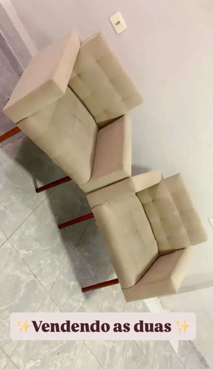 Poltronas bege 
